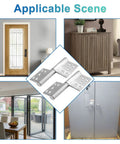 Tough As Nails 5 Inch Heavy Duty Lift Off Hinges, 304 Stainless Steel Detachable Cabinet And Window Door Mounts used on various applications.