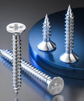 700 Piece 304 Stainless Steel Self Tapping Screws Flat Head Wood And Metal Fasteners Size 6X5X8 Inch Rust Proof on a sleek surface