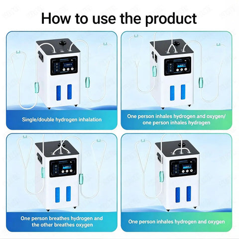 Demonstration of Three Port Hydrogen Inhaler With Advanced SPE Tech Pro Grade Generator Delivers 99.99 Percent Pure Hydrogen At Home