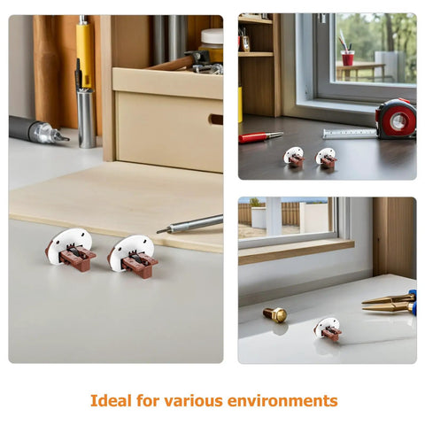 Drawer Slide Track Replacement Kit With Quick Install And Noise Reduction for various environments shown in detail