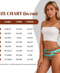 Model wearing seamless stretch womens briefs underwear breathable soft fabric no ride up comfort all day XX large dragon boat inspired style