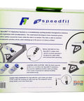 Packaging of Hands Free Frame Mounted Bike Water Bottle with Refill Port Aerodynamic Hydration System by Speedfil
