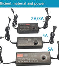 Adjustable 72W Power Supply With 3V To 24V DC Output, Universal Switching AC To DC Adapter With LED Voltage Display And 13 Tips