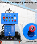 Heavy Duty Portable Pneumatic Polyurethane Spray Foam Machine 110V 5.5KW with emergency stop button and control panel.