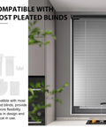 32 Piece Pleated Blind Repair Kit With Easy To Install Parts For Quick Fixes And Replacement Accessories in kitchen