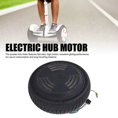 High Torque 6.5 Inch 200W 36V Hub Motor Wheel for DIY Replacement and Repairs. Rain resistant wheel for scooters.