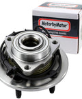 Front Wheel Bearing And Hub Assembly With Five Lugs For 2002 To 2005 Dodge Ram 1500 With ABS Low Runout OE Direct Replacement Hub Bearing