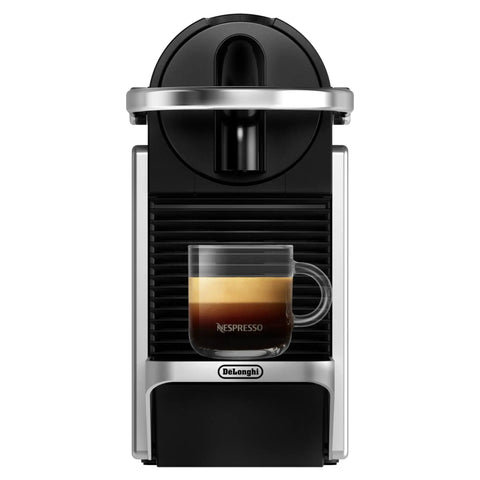 Front view of Pixie EN127S One Button Capsule Espresso Machine With a Legit 19 Bar Pump Quick Heat System Multi Function Brew