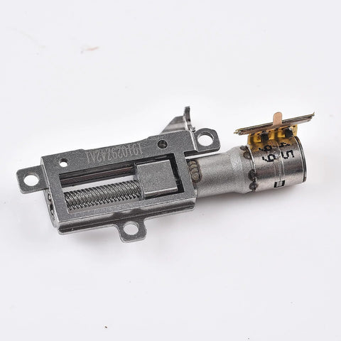 Cylewet 5mm planetary gearhead lift motor with screw slider, metal construction, side view