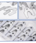 Auto Alignment Body Shims Kit For Camber Caster Toe Adjustment Front And Rear Wheels 144 Pieces Four Sizes Zinc Plated Steel