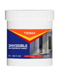 No Sweat Clear Waterproof Sealant Paste For Shower Areas And Tile Grout Slick Invisible Coating Kit, 300g container, liquid rubber coating.