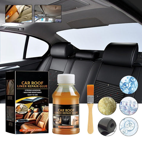 Durable Headliner Repair Glue DIY Friendly For Cars Quick Bonding Adhesive That Sets Fast Strong Interior Roof Fabric Fix