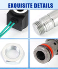 Pro Grade Solenoid Valve Coil And Hydraulic Spool Valve Stem Element Kit Replacement for Bobcat Skid Steer Loader components