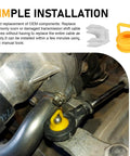 Shift Cable Bushing Repair Kit For Chevy Silverado 1500 2500 3500 And Other Big Rigs, Quick Fix Transmission Linkage