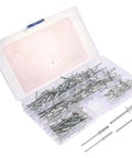 Aluminum Pop Rivets Kit 140Pcs Assortment with flanged dome head blind rivets for metal fastening and automotive repair