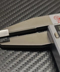 Go-To Carbide-Tipped Calipers With Stainless Steel Body, Electronic Vernier Caliper With LCD Display, close-up of carbide jaws