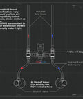 Diagram of Instant Hot Water Recirculating Pump Kit with hoses, shutoff valve, hot and cold water connections.
