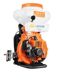 Gas Powered Backpack Sprayer Fogger With 3.7 Gallon Tank, 41.5cc 2 Stroke Engine, Pro Grade Agricultural Mister Duster for Pest Control