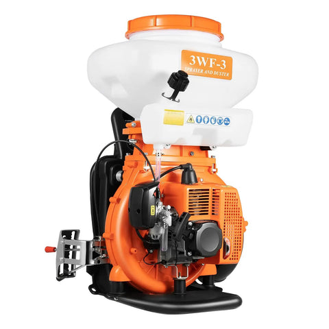 Gas Powered Backpack Sprayer Fogger With 3.7 Gallon Tank, 41.5cc 2 Stroke Engine, Pro Grade Agricultural Mister Duster for Pest Control