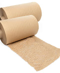 Top Notch Honeycomb Packing Paper Refill Rolls Pack Of Two For Heavy Duty Shipping Prep Brown Kraft Padding on display.
