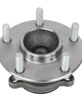 Front view of Pair Rear Wheel Bearing Hubs Assembly For Mazda 6 2014-2020 And CX-5 2013-2020 FWD Replacement Kit with 5 Lug