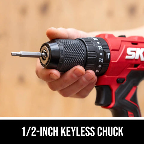 Hard Hitting 20V One Half Inch Hammer Drill Kit With 2.0Ah PWRCore 20 Battery And Charger For Wood Metal And Concrete Projects Built For DIY Pros And Everyday Home Fixes