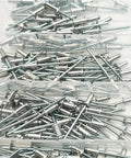 Aluminum Dome Head Blind Rivets Set Assorted Sizes M3.2 M4 M4.8 Pop Rivets Kit For DIY Projects And Heavy Duty Fixes Quick Tool Application Delivers No Fuss Vibration Resistant Holds., assorted aluminum pop rivets in plastic organizer
