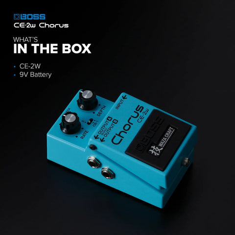 Premium Waza Craft Analog Chorus Pedal With Bucket Brigade Delay CE-2W Style True Reproduction Of The Classic CE-2 And CE-1