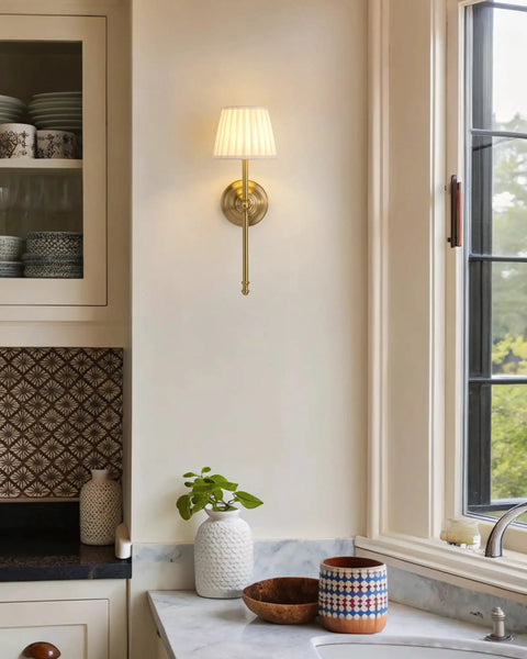 Legit Dope Gold Cordless Wall Sconces Set Of Two With Soft Beige Fabric And Warm Led Lighting Featuring Stepless Dimming And Handy Remote for ambient kitchen lighting.