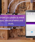 Fo Sho Reliable Android Only Smart Wall Detector that hella fast finds plastic pipes and electrical wires in walls.