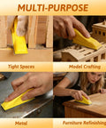 180 Pcs Mini Sanding Kit With Nine Grits From 80 To 1000 Sandpaper And Finger Sanding Blocks used on wood and metal surfaces