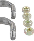OE Replacement 1310 Series U Bolt Kit With U Joint End Yokes And Bearing Strap, bolts, nuts, and washers for drivetrain upgrades
