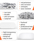 500 Sets Blank Metal Button Making Supplies Badge Parts 32 Mm Round Badge Kit displaying metal shells and clear films.
