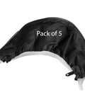 M-936 Pro-Grade Face Seal For M-100 M-200 M-300 Headtops, Comfortable Low-Lint Black, Replacement Pack Of 5 For Mining Safety Gear