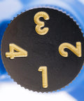 Close-up of the control dial on the Heavy Duty 1 Inch Air Impact Wrench with numbered settings for torque adjustment.