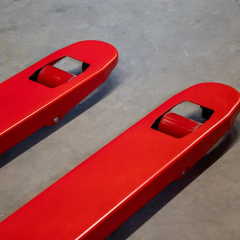 Built Like A Tank Heavy Duty Hydraulic Manual Pallet Truck With Super Extended Forks For Tight Warehouse Hauls And Daily Freight Hustles On Any Shop Floor