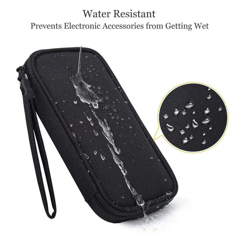 Heavy Duty Workhorse Tech Organizer Pouch That Actually Keeps All Your Cords Chargers Power Banks And External Hard Drives Neatly Sorted For Daily Commutes Or Long Weekend Road Trips No Sweat, waterproof material.