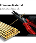 Solid Brass Round Rod Bars For DIY Projects And Model Building 6 Piece Set Of Lead Free Eco Friendly Crafting Spare Parts