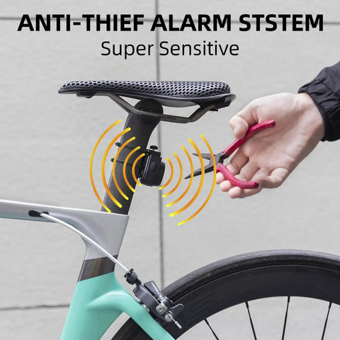 115dB Bike Alarm With Vibration And Motion Sensor Waterproof Motorcycle Alarm System That Deters Thieves And Keeps Your Ride Safe With Real Time Alerts Easy Install For Bicycles Scooters And Motorcycles