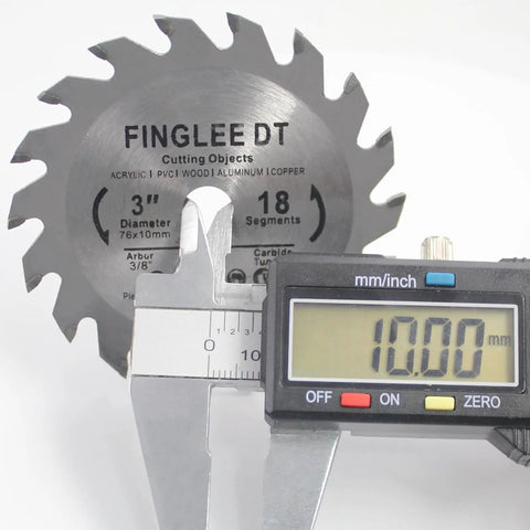 3 Inch TCT Circular Saw Blade For Woodworking With High Precision Beastly Sharp Teeth And Smooth Burr Free Cuts Through Solid Wood Plywood And Wood Panels Durable One Piece Cutting Blade