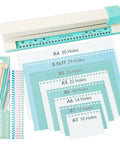 Workhorse 30 Hole Binding Machine With Spiral Binding System Makes It Easy To Create Custom Notebooks And Planners For A4 A5 A6 A7 B5