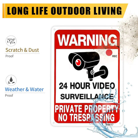 Supplied Air Respirator Required Sign For Workplace Safety High Visibility Warning Poster 12 By 8 Inches With Bold Graphics And Easy Read Text For PPE Compliance And Hazard Awareness; 24 hour video surveillance sign