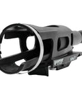 Powder Actuated Saddle Head Attachment For Pole Mounts And Ceiling Grid Installations in black metal design, NPAFT compatible