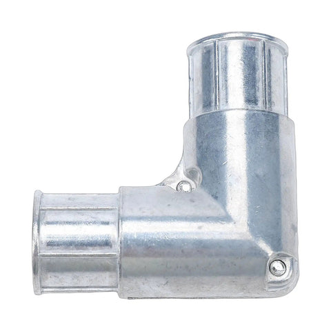 Slick Half Inch 90 Degree Conduit Fitting Interior Corner Pull Elbow designed hassle free electrical wiring installation with zinc alloy housing.