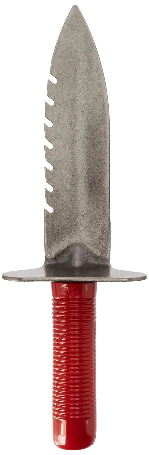 Beast Of A Digging Tool And Sod Cutter With Free Sheath Serrated On Left Side 7 Inch Blade One And Three Quarters Inch Wide Double Edged Digger