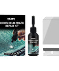 All Purpose Windshield Crack Repair Kit With 5 Minute Quick Glass Liquid For Windshields And Mirrors All Crack Types 0.68 Fl Oz Upgraded 2026 Version