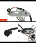 Direct Fit Electric Fuel Pump Assembly For Ford Explorer Sport And Sport Trac 2001 To 2002 4.0l V6 Engine With Dual Tubes top view with connector