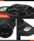 Throttle Position Sensor TPS Replacement That Fits Honda And Acura Cars Easy Plug And Play Upgrade For Accord Civic Integra CRV MDX And More Boosts Idle Stability Throttle Response And Overall Drivability. Black plastic TPS with connector and mounting holes