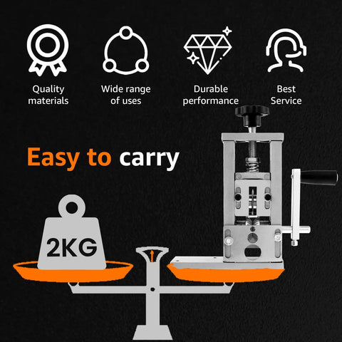 Manual Wire Stripper Machine For Scrap Cables next to 2kg weight on scales, easy to carry, promotes durability and versatility.