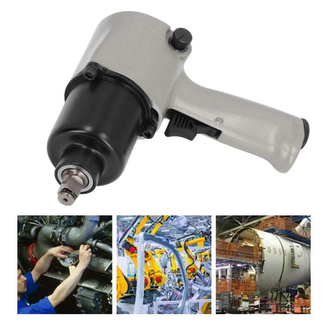 Heavy Duty Air Impact Wrench With Big Boy Strength And Massive 410Nm Torque for automotive and industrial use.